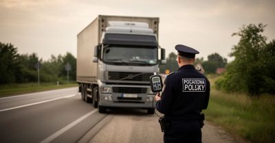 Kierowca ciężarówki miał prawie 0,5 promila alkoholu